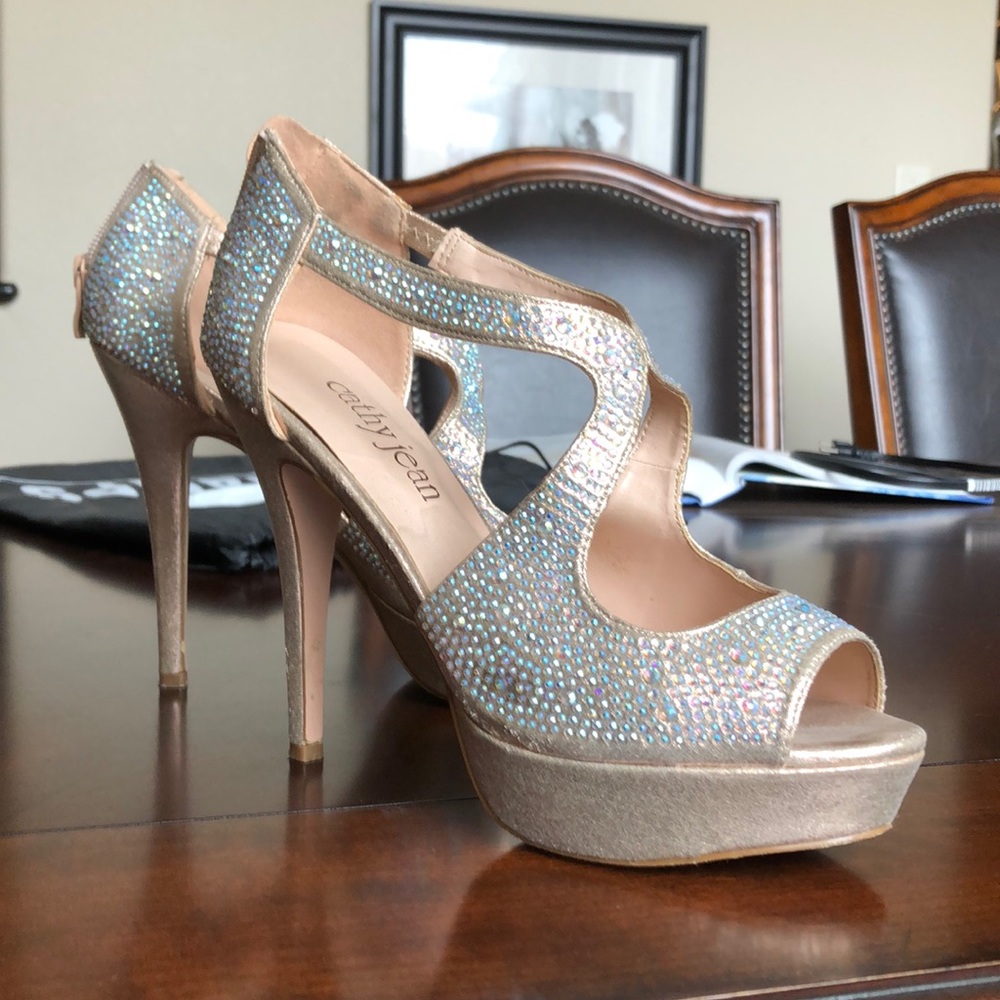 Cathy Jean Sparkly Heels